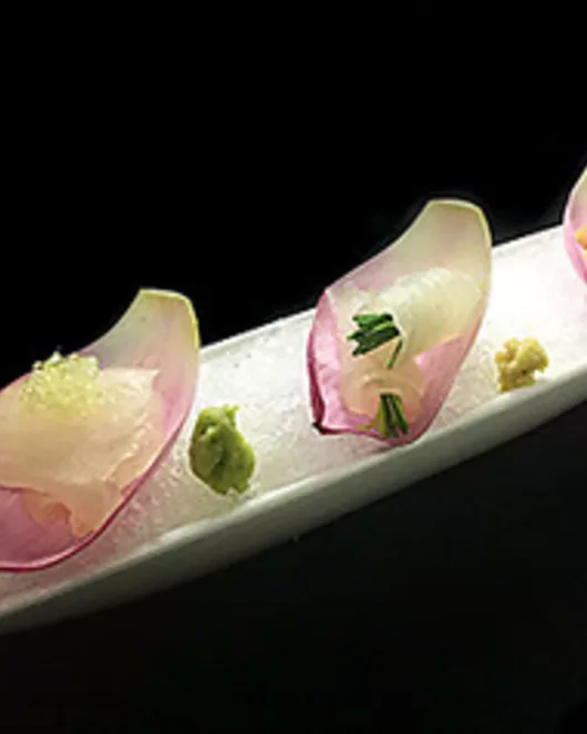 Typical Kaiseki cuisine course
